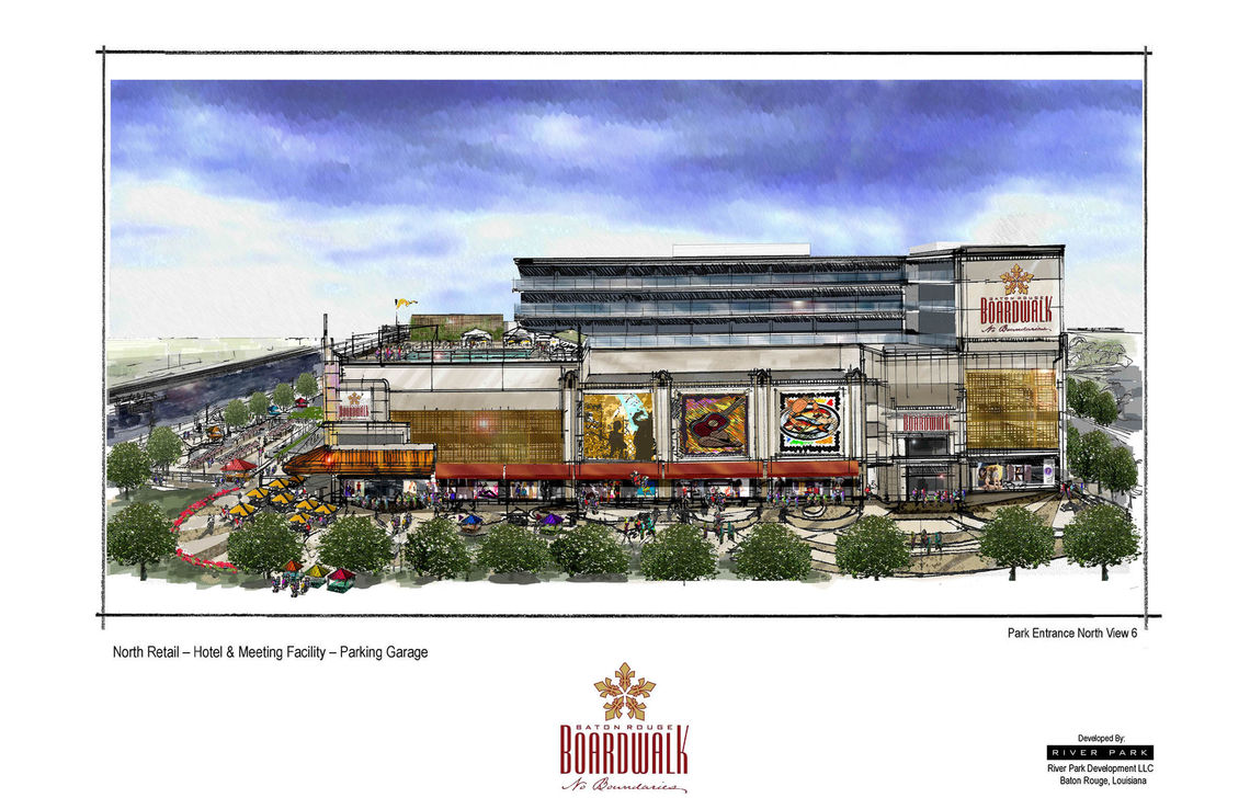 baton rouge river development concept baton rouge boardwalk color concept sketches 11x17 7