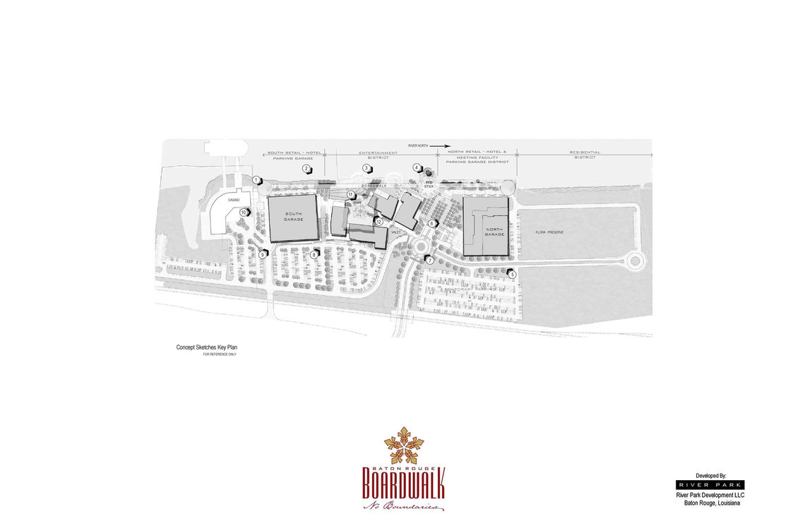 baton rouge river development concept baton rouge boardwalk color concept sketches 11x17 1