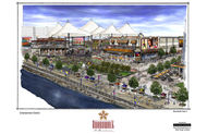 baton rouge river development concept baton rouge boardwalk color concept sketches 11x17 3 thumb