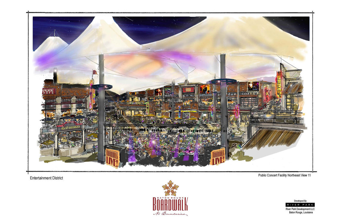 baton rouge river development concept baton rouge boardwalk color concept sketches 11x17 12